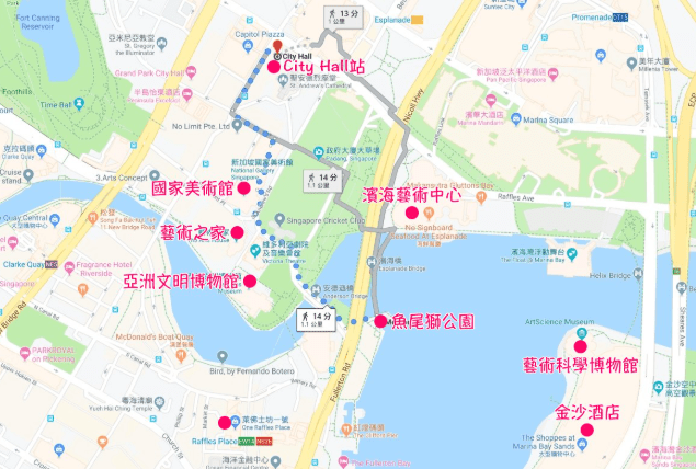 新加坡魚尾獅位置